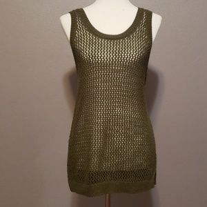 Banana Republic sleeveless sweater.